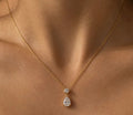Tear drop necklace