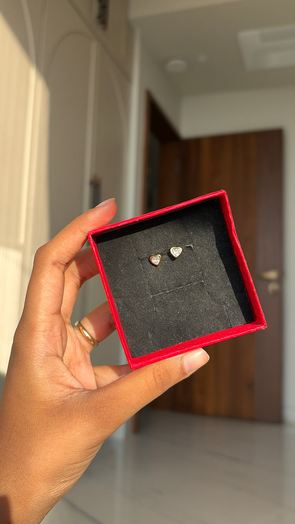 Heartsy ball back stud