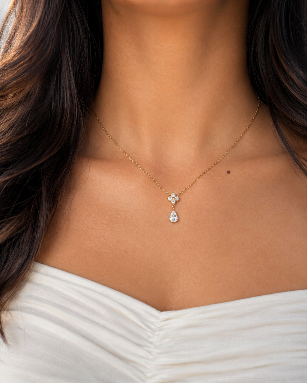 Aria Drop Necklace