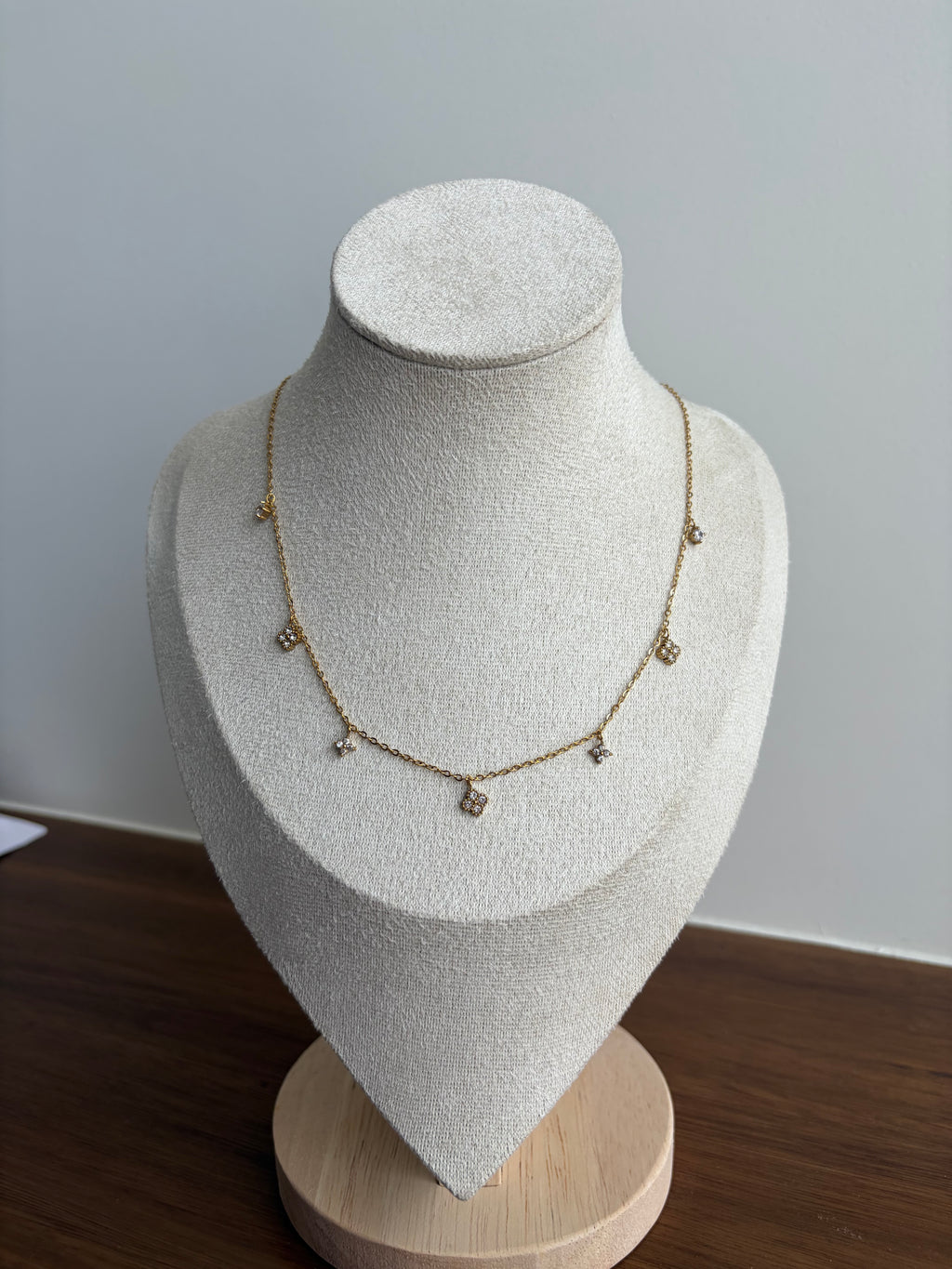 Clovie charms necklace