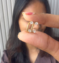Horse shoe earrings