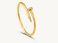 Diamond nail bracelet