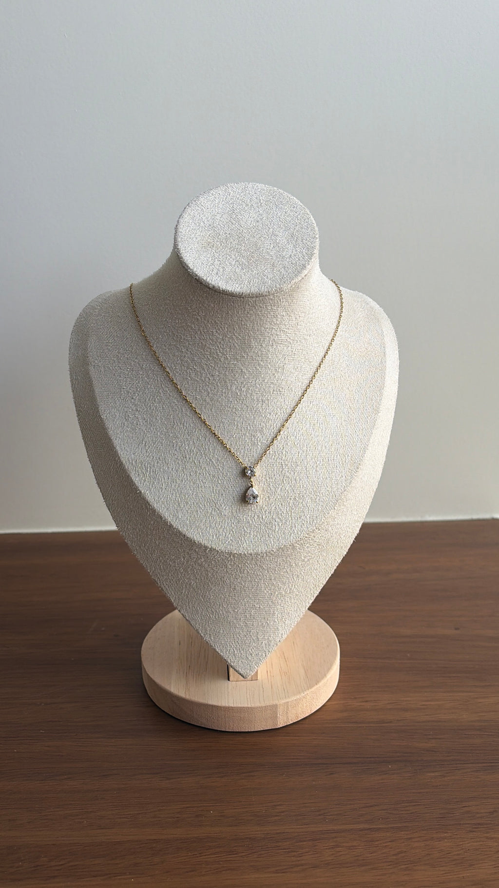 Tear drop necklace