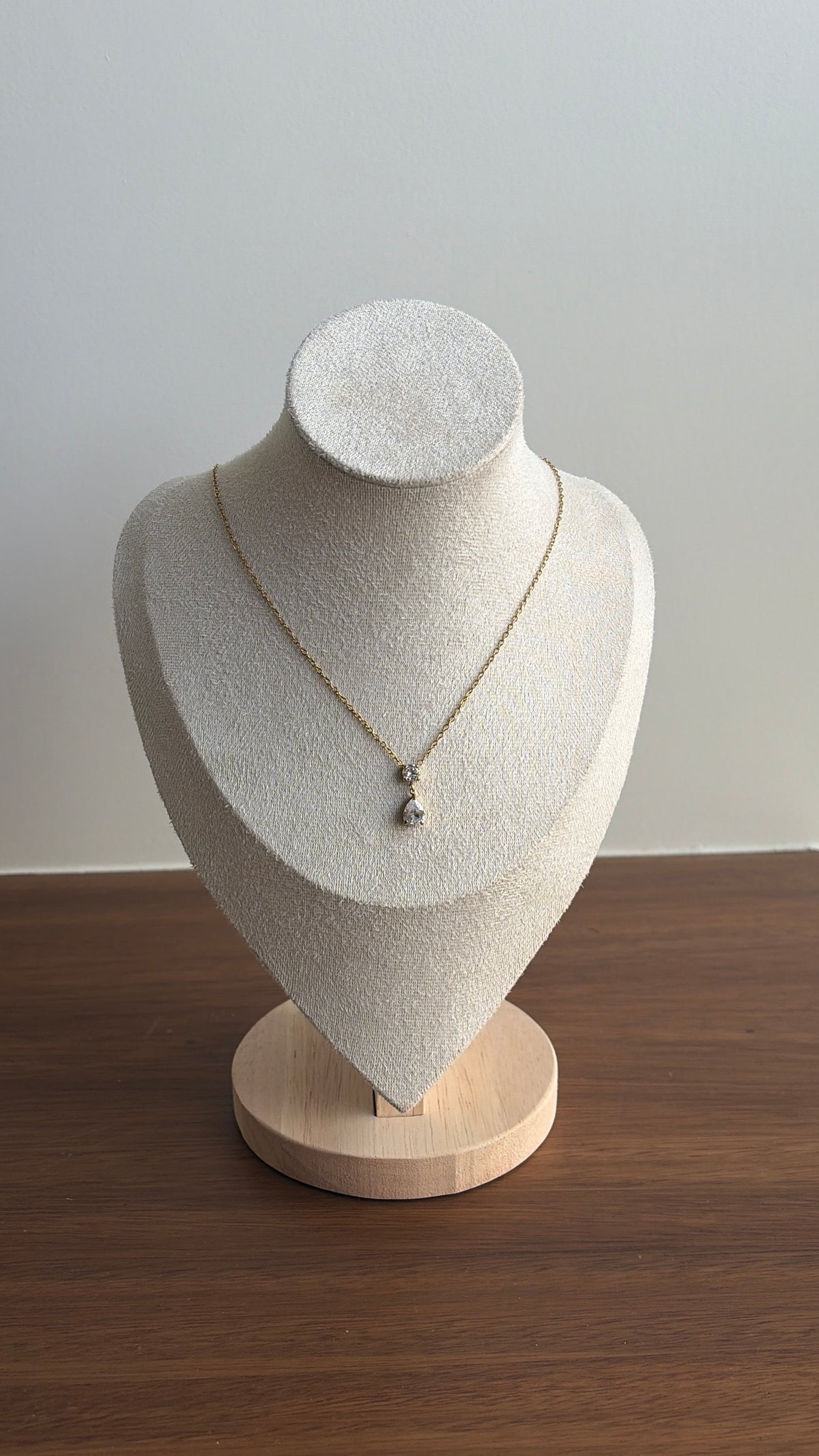 Tear drop necklace