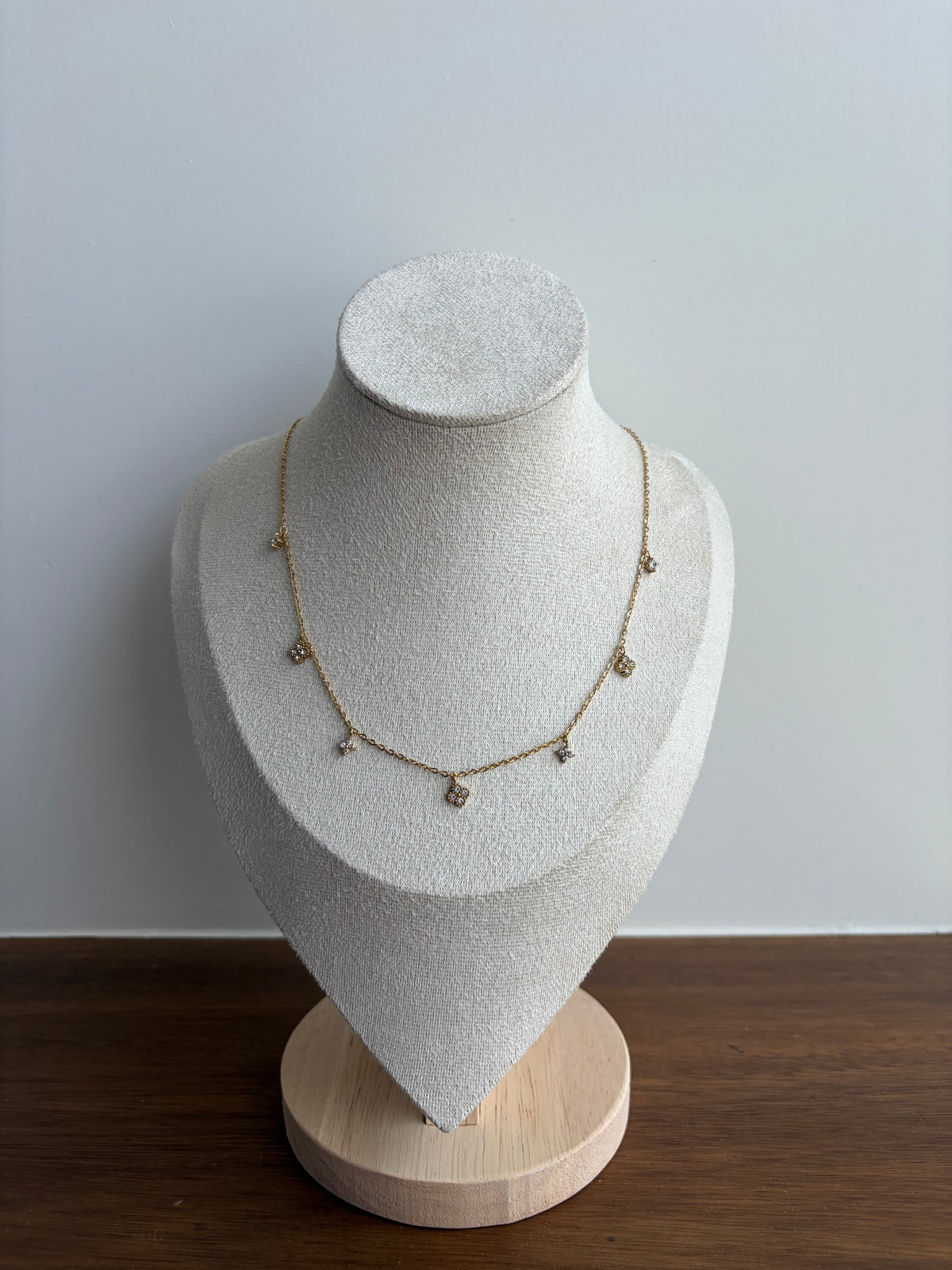 Clovie charms necklace