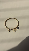 Hearts charms bracelet (normal size)