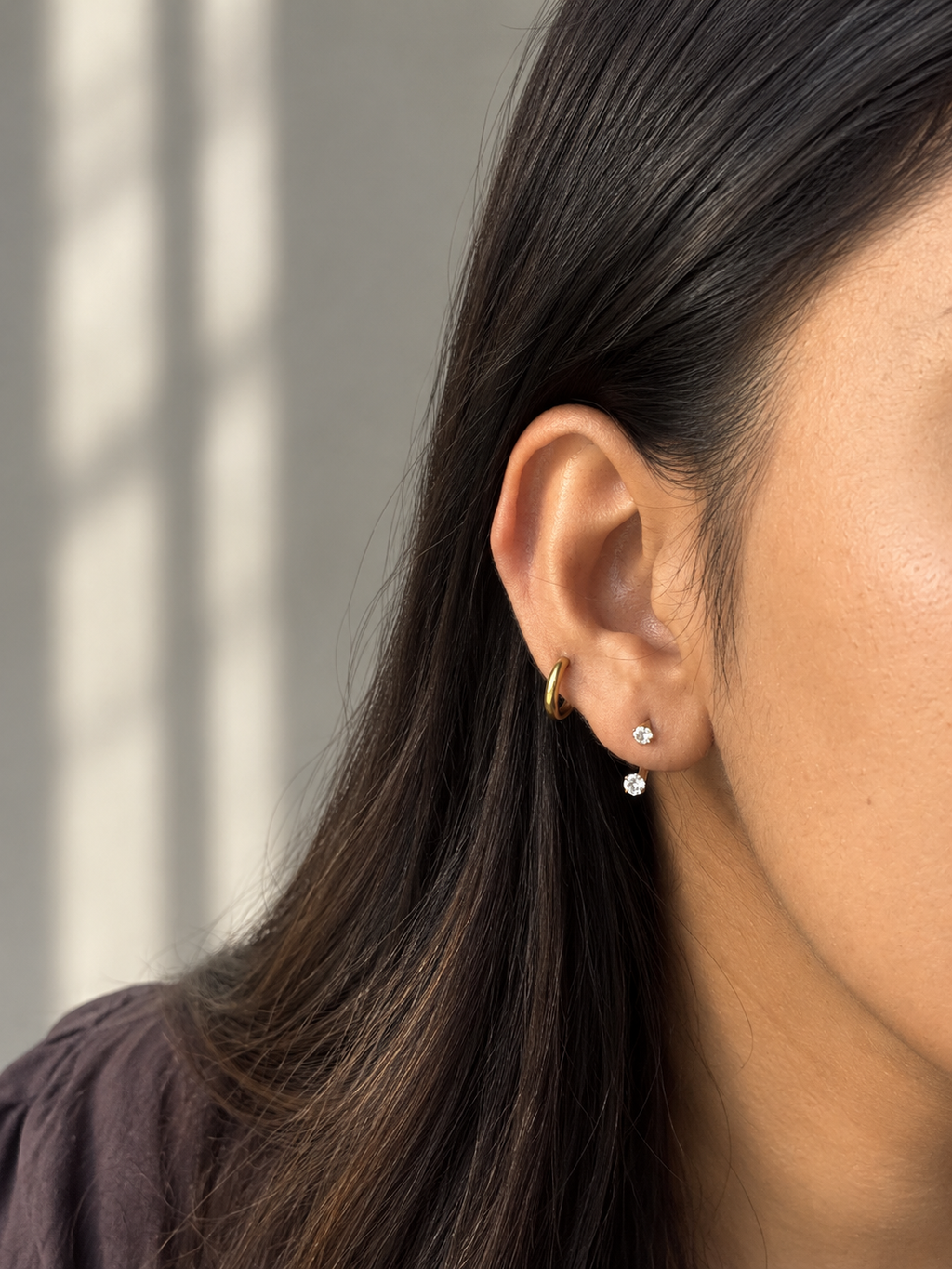 Horse shoe earrings