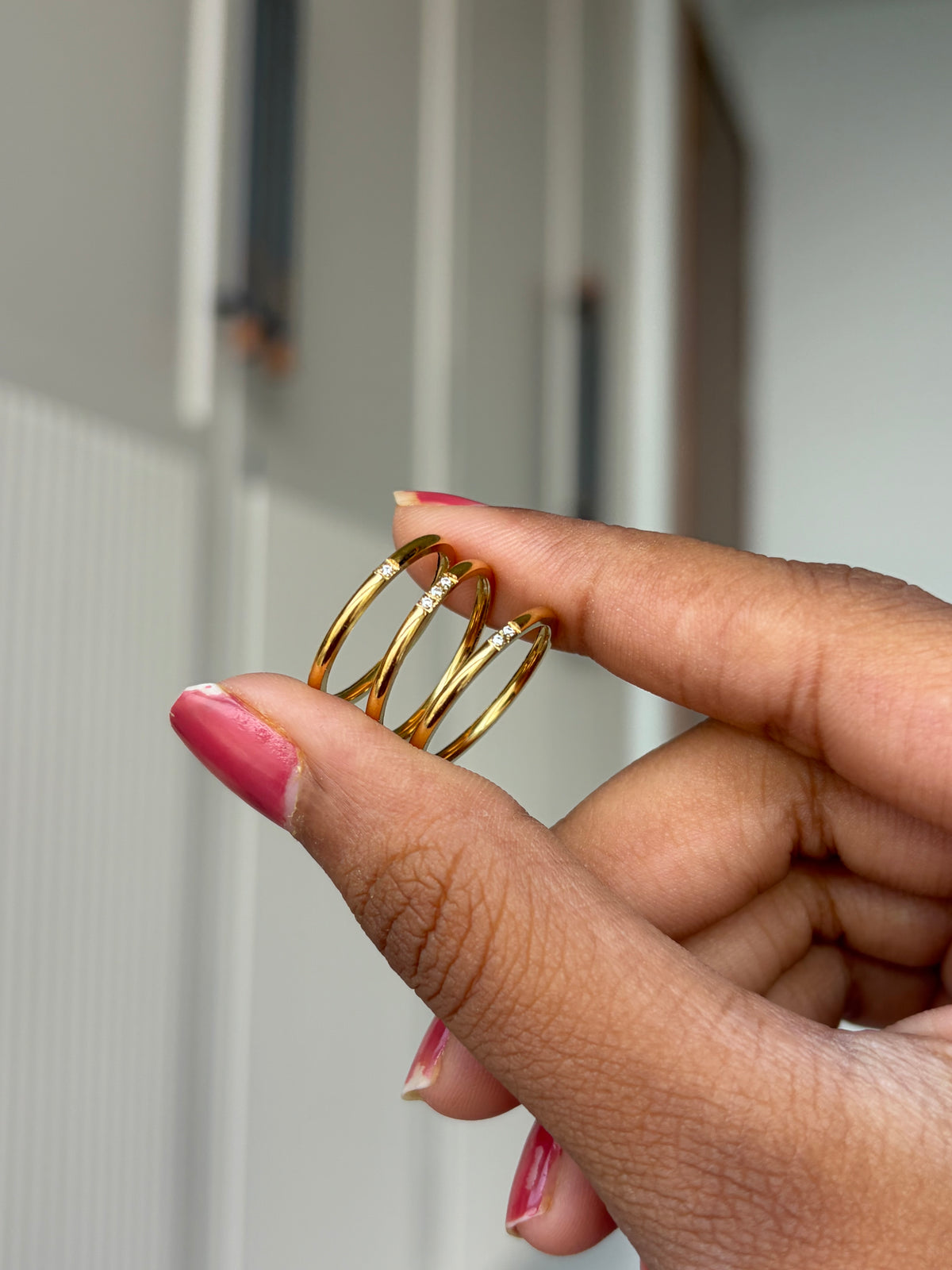 Minimal ring stack (set of 3)