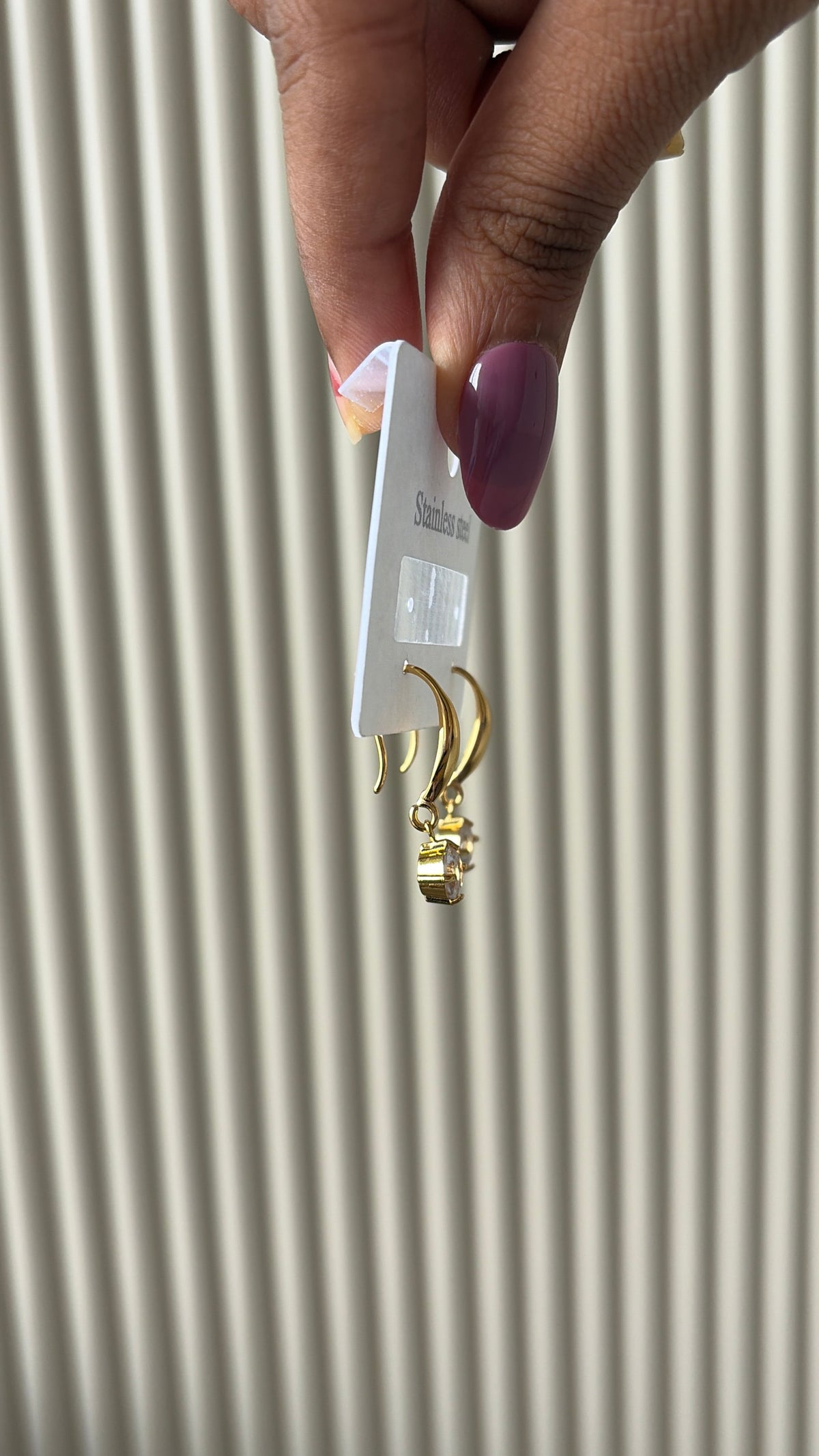 Solitaire earrings 2.0