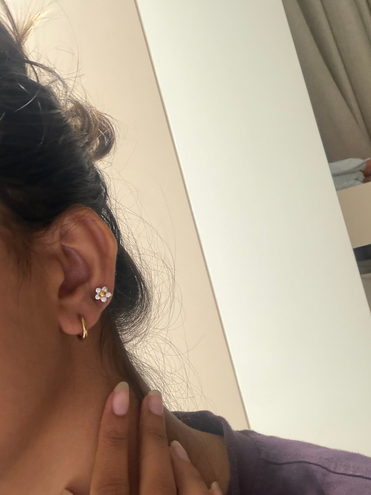Flora ball back studs
