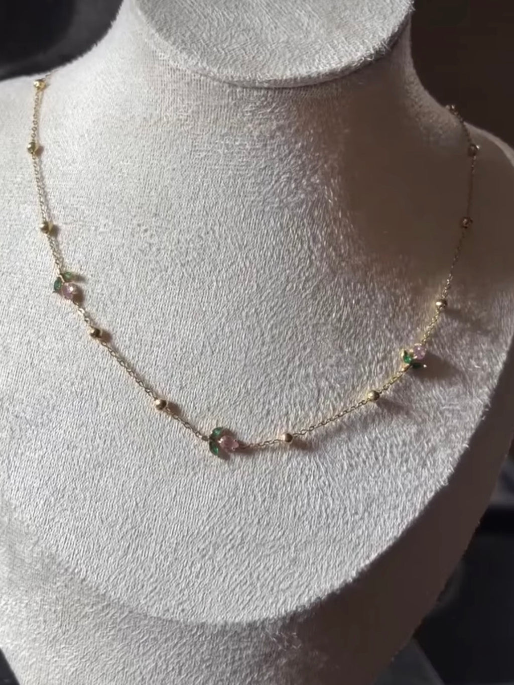 Blush Tulip Necklace