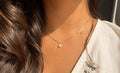 Tear drop necklace