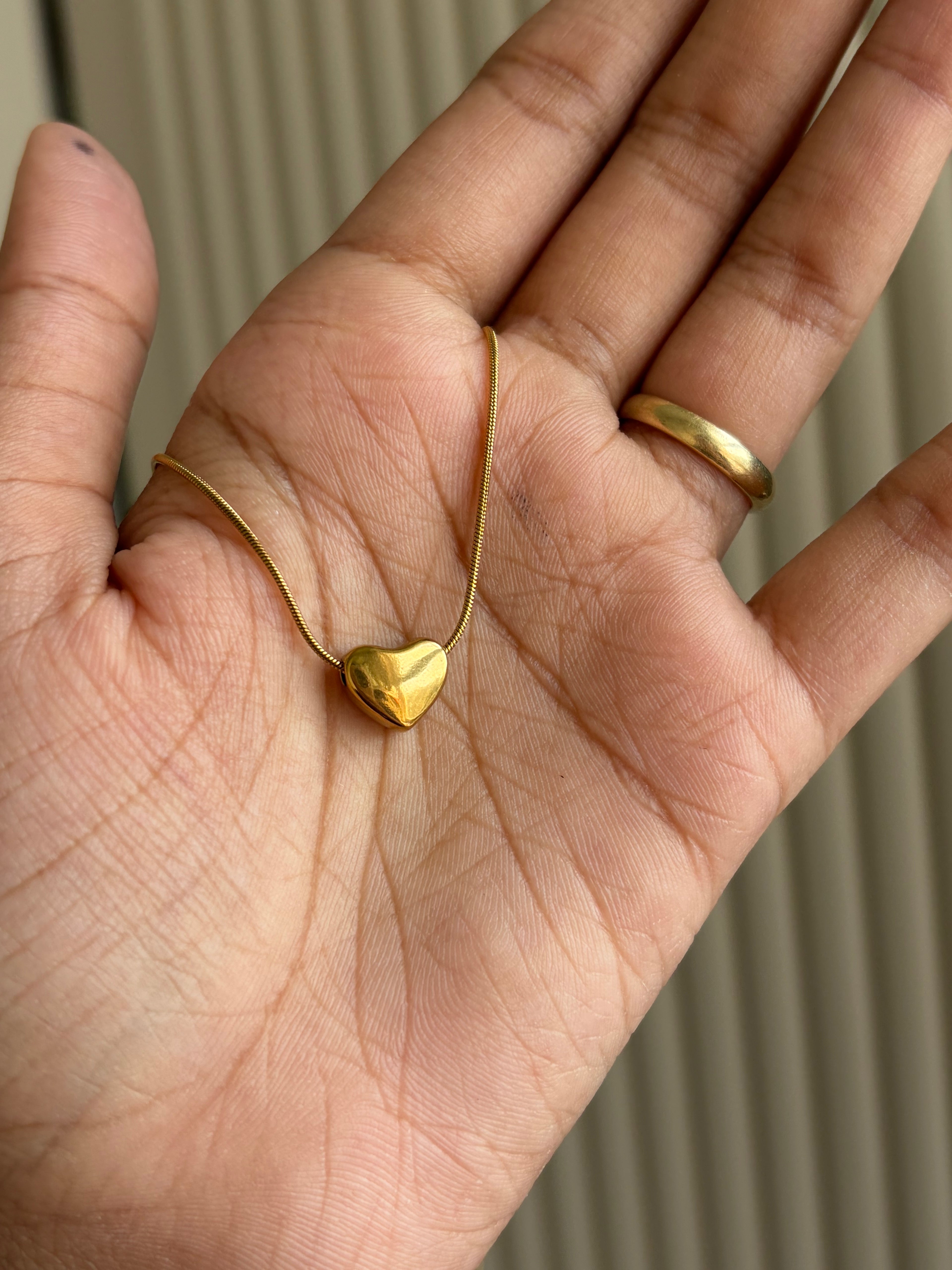 Sweetheart necklace heart