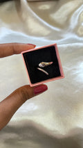Snake silver ring (adjustable)