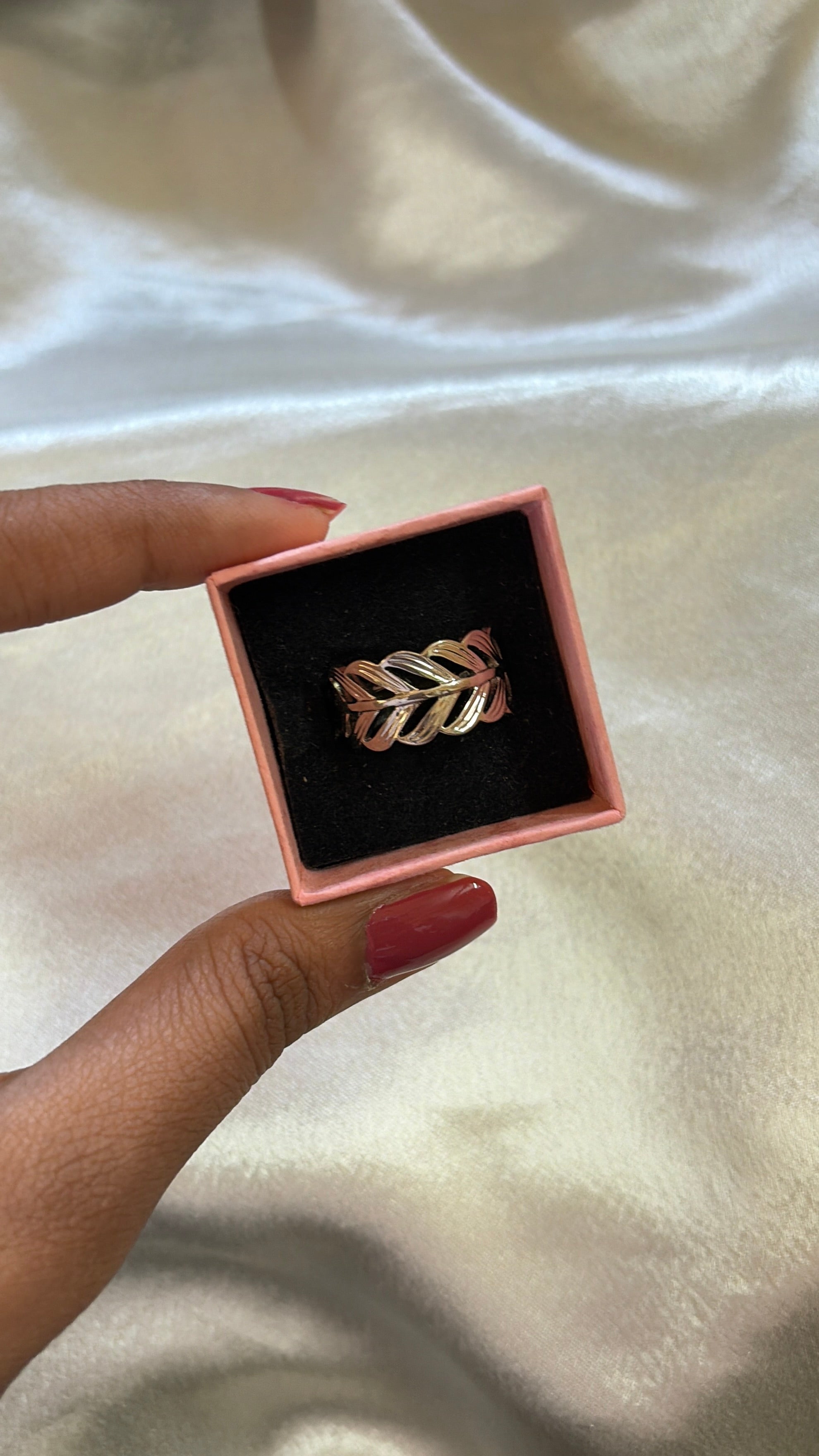 Lena silver ring adjustable
