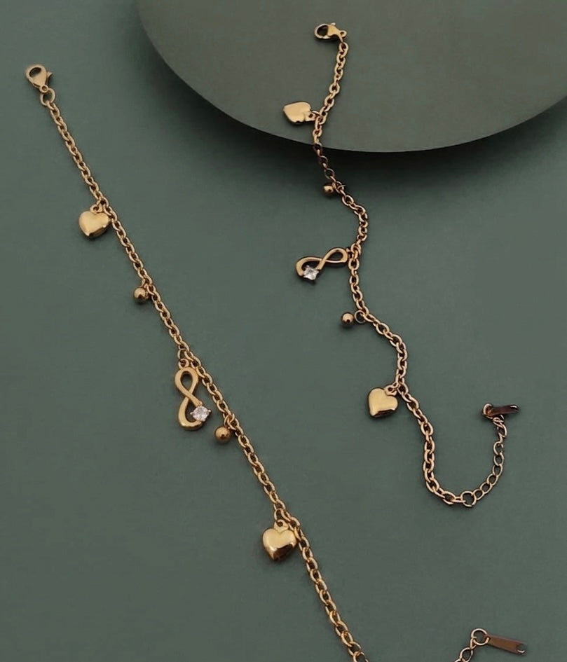 Infinity Charms Bracelet