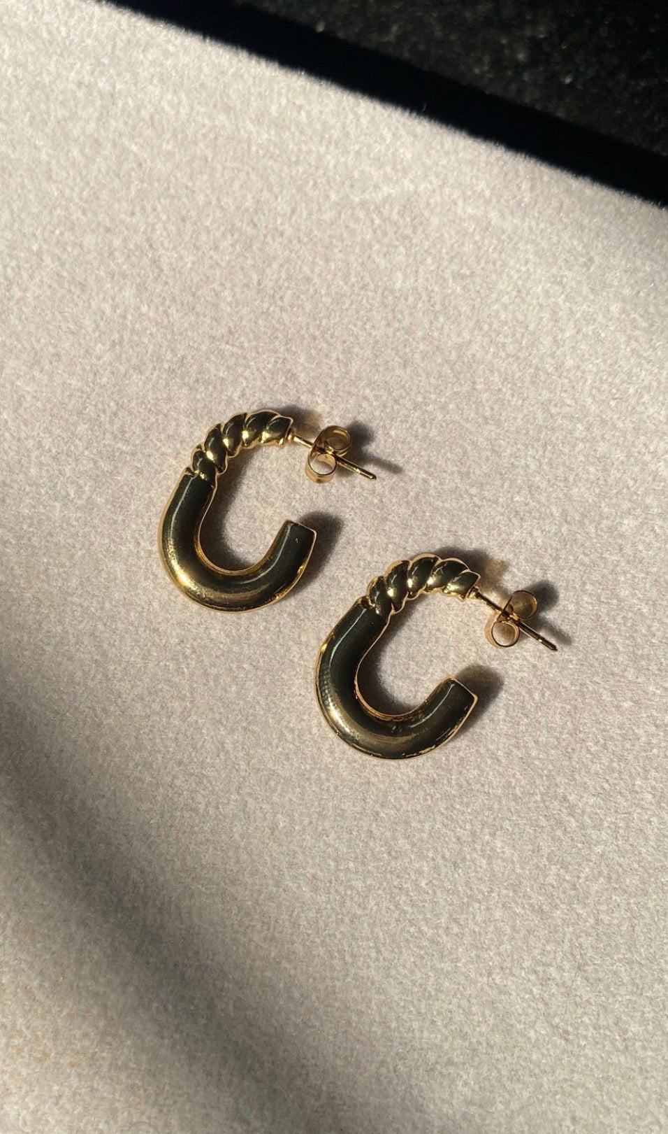Twisted Adorn Hoops