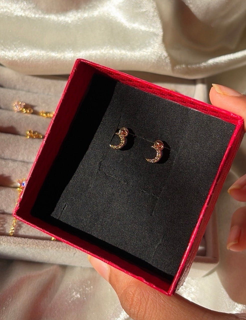 Luna piercing earrings