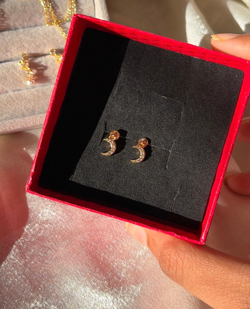 Luna piercing earrings