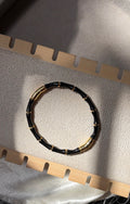 Black bamboo bracelet