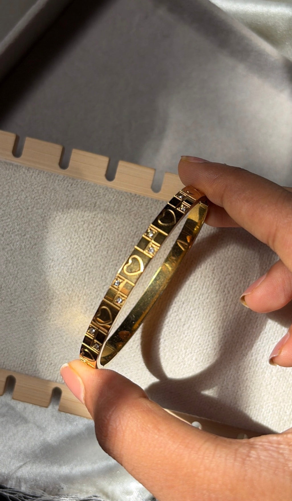 hearts bracelet