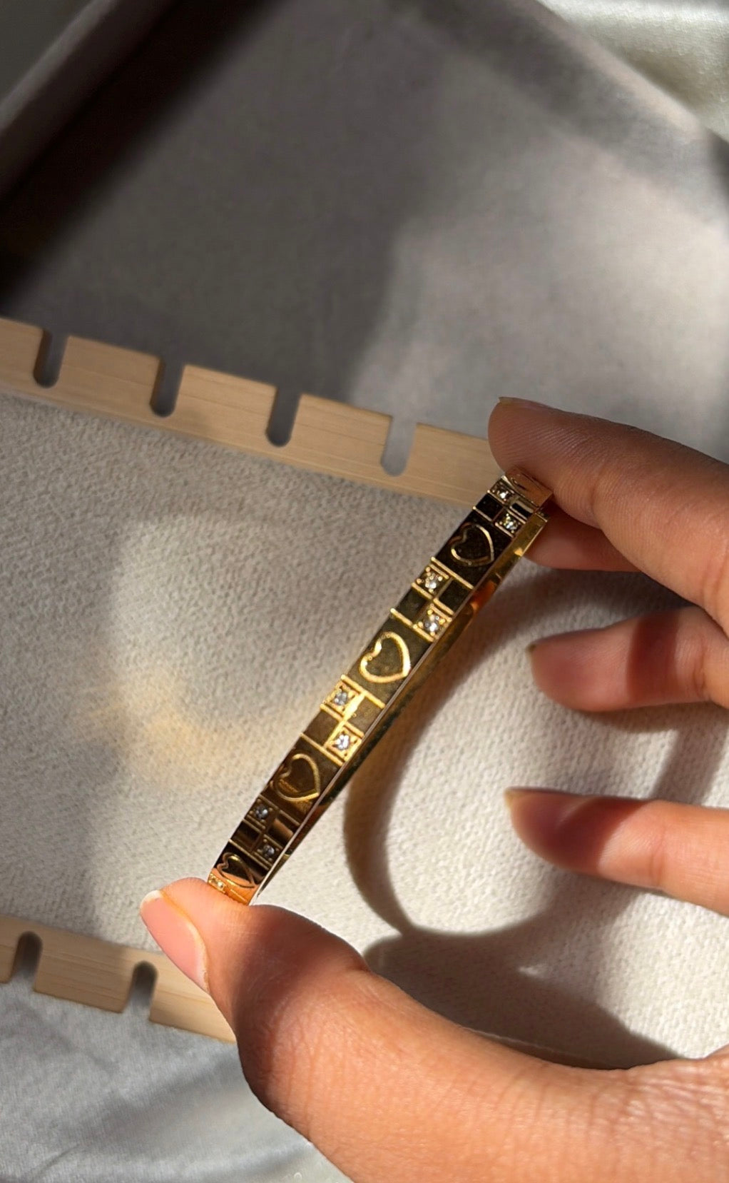 hearts bracelet