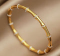 Dazzle bamboo bracelet
