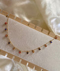 Multi crystal necklace