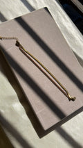 Pink tennis snake bracelet
