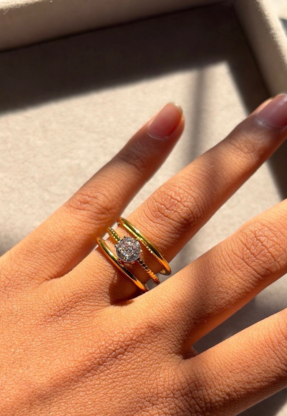 Dazzle ring (adjustable)
