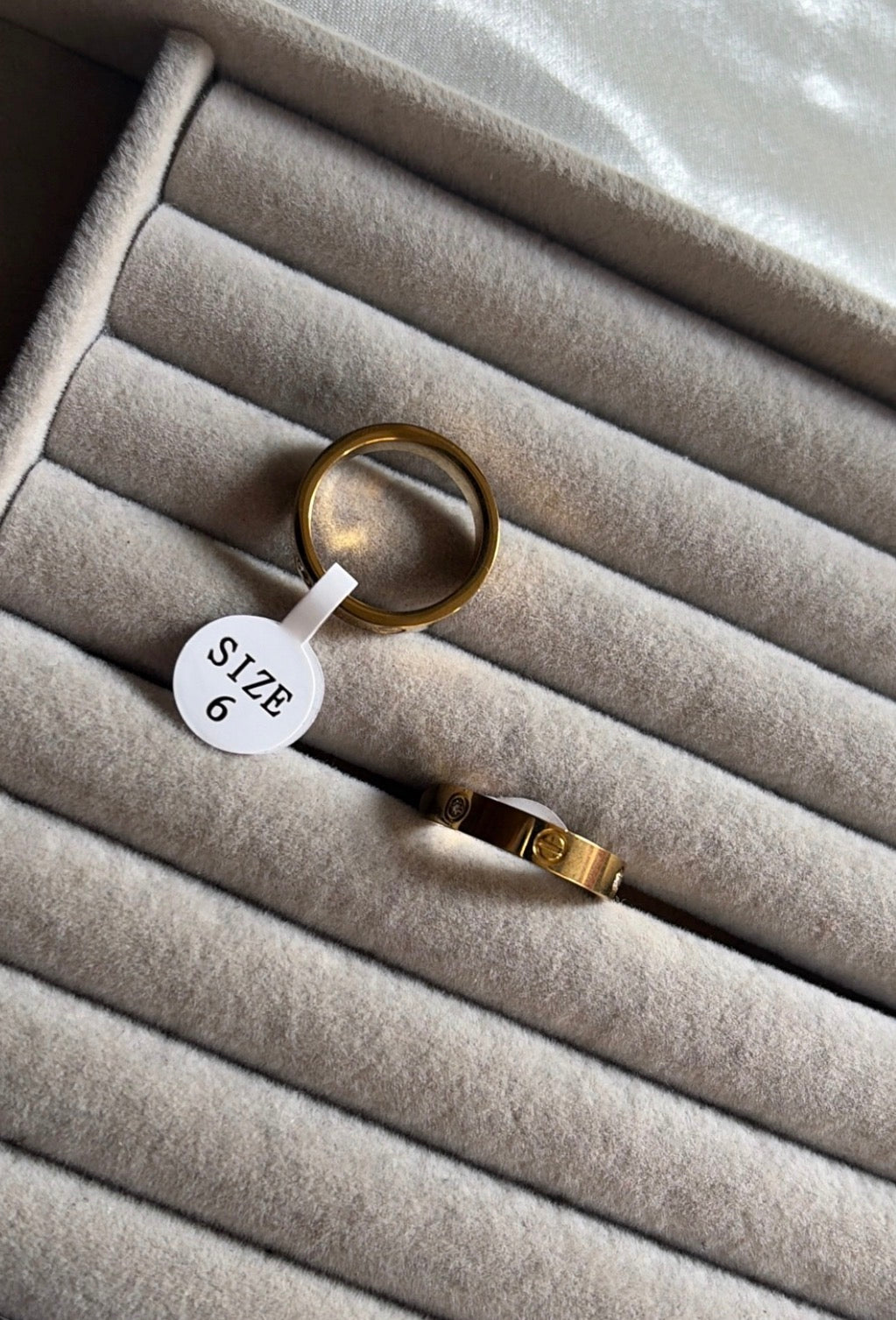 Cartier ring size 6