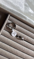 Cartier ring size 6 silver