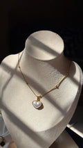 Pearl Heart Necklace