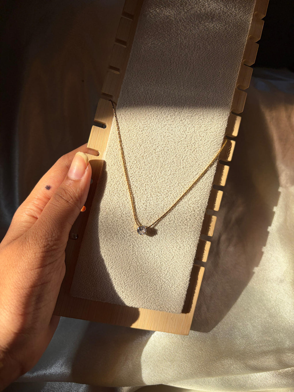 Solitaire Necklace